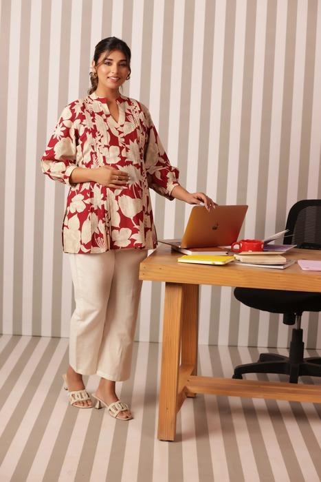 Maternity Tops Online India | Cute Women’s Maternity Tops -Ikkkudi